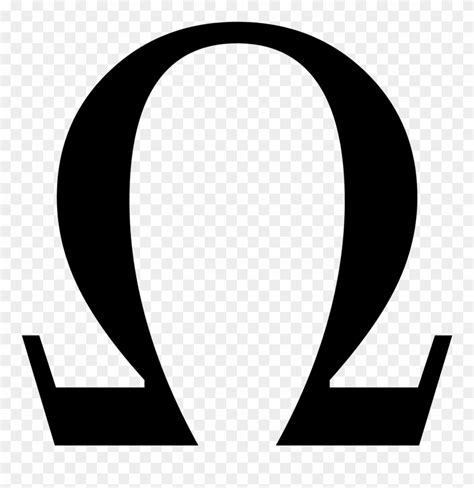 omega pictogram symbol.